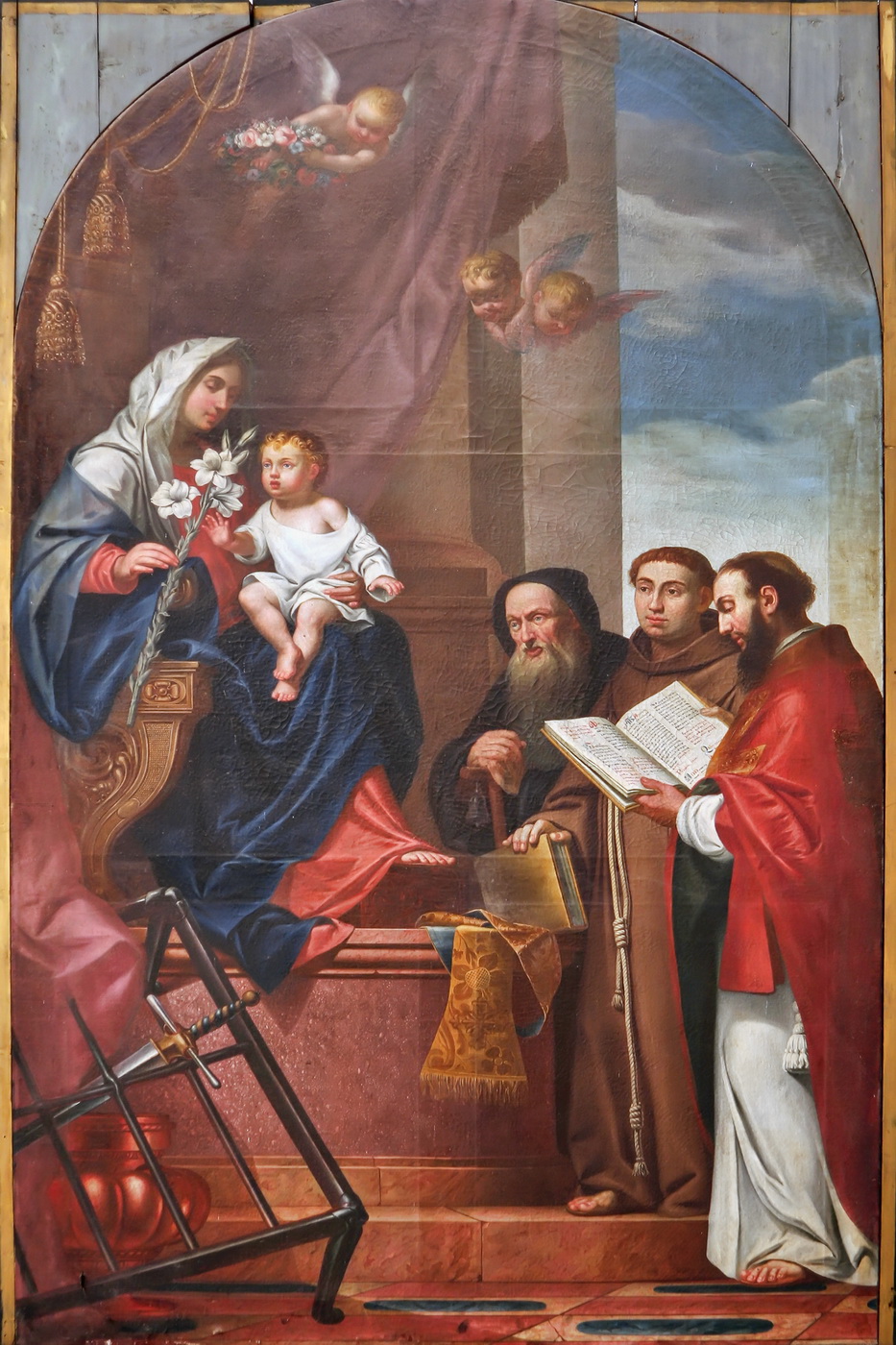 Gaetano Gresler, Bogorodica s djetetom i svecima