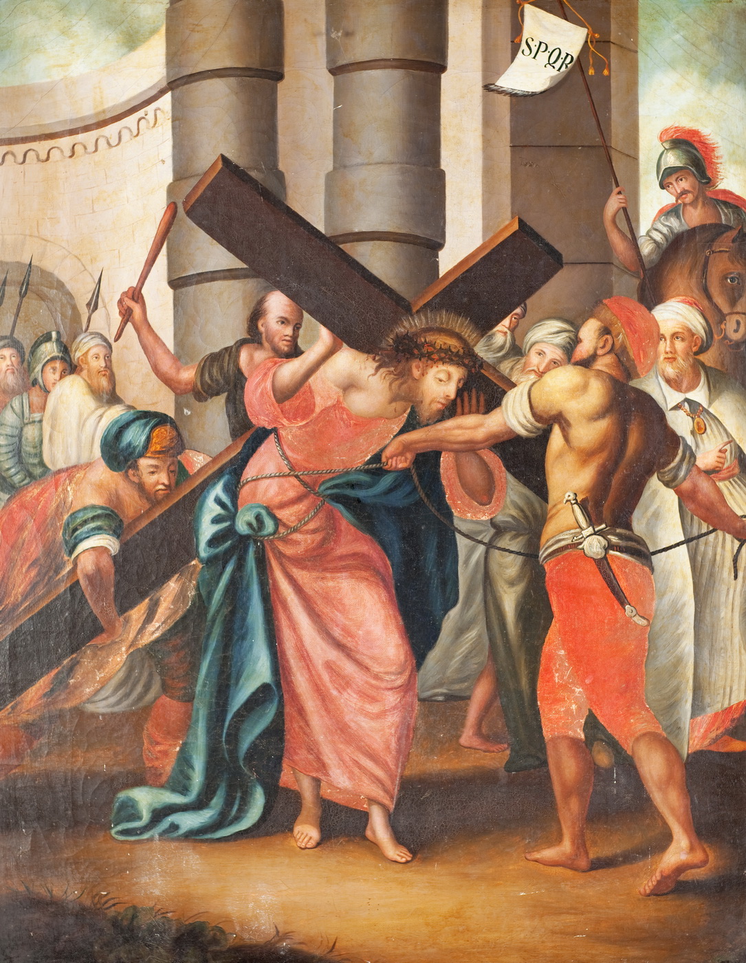 Venerio Trevisan, Križni put, Druga postaja - Isus prima na se križ