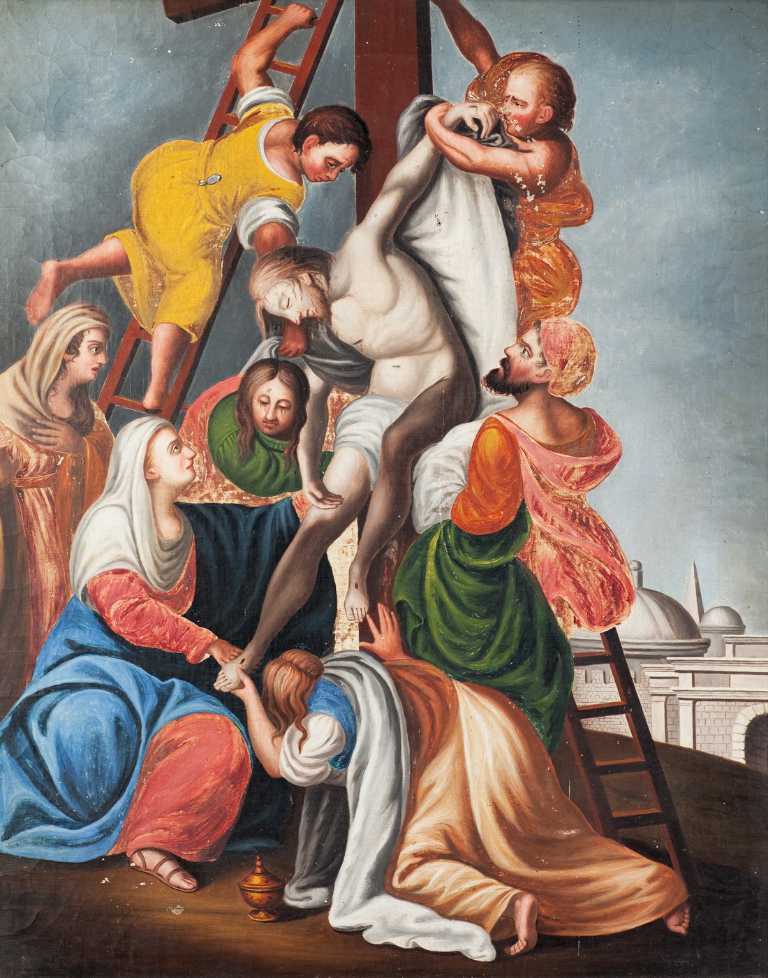 Venerio Trevisan, Križni put, Trinaesta postaja - Isusa skidaju s križa
