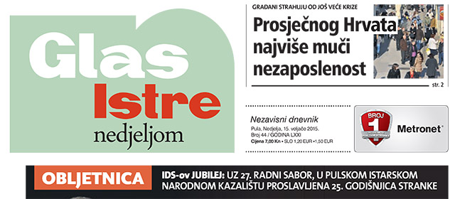 Glas Istre, 15.2.2015